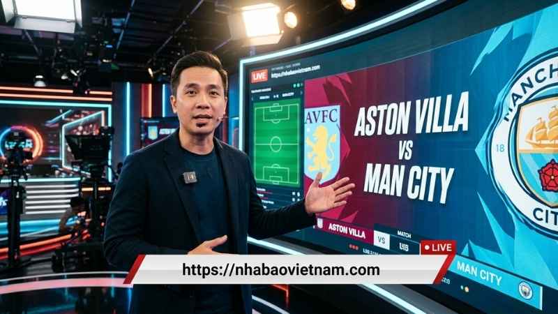 Một số câu hỏi cần thiết về trận Aston Villa vs Man City