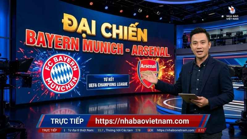 Đại chiến Bayern Munich – Arsenal: Tâm điểm Cúp C1