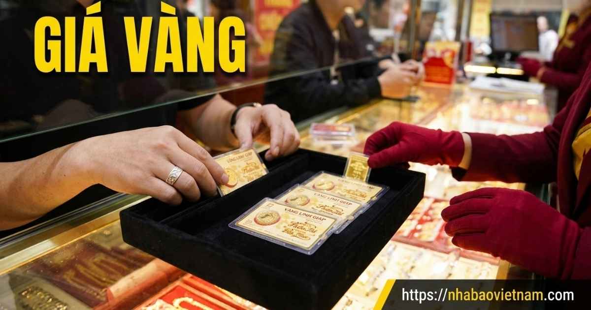 Giá vàng đồng loạt tăng mạnh ngày 28/10/2026