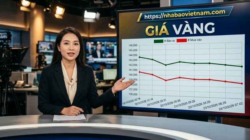Vì sao giá vàng liên tục lao dốc?