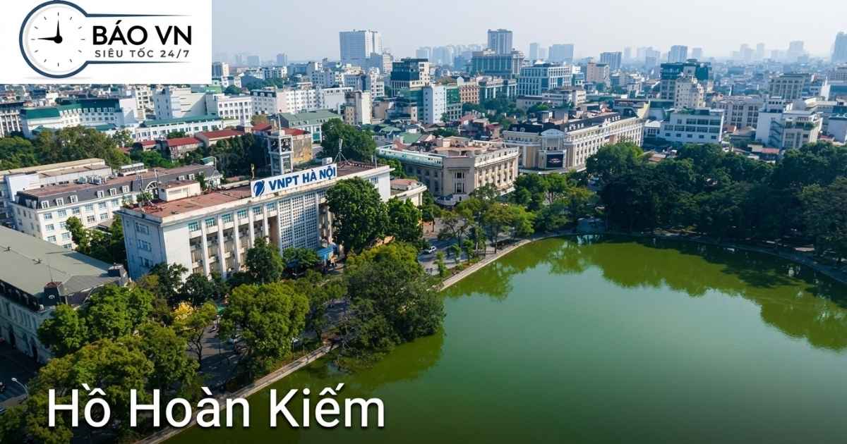 Hà Nội đề xuất 22.229 tỷ đồng tái thiết hồ Hoàn Kiếm