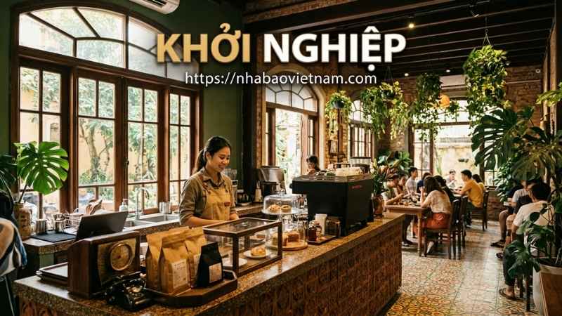 Vì sao nên khởi nghiệp kinh doanh quán Cafe/quán ăn tại nhà?