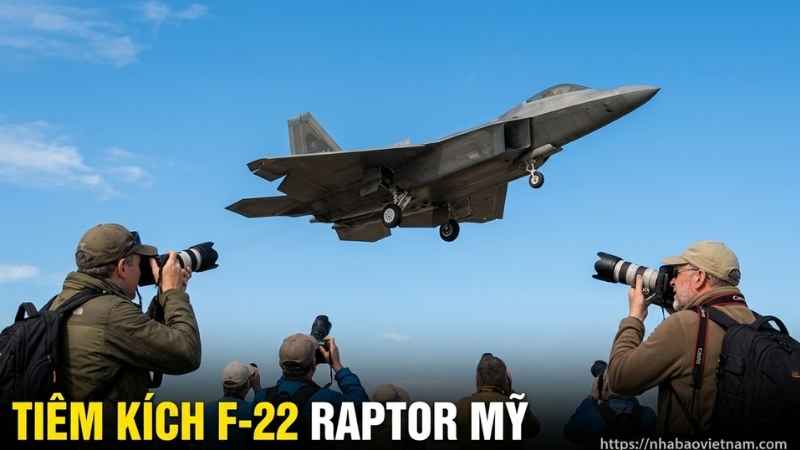 Tin tức hôm nay: F-22 Raptor xuất hiện với cấu hình mới