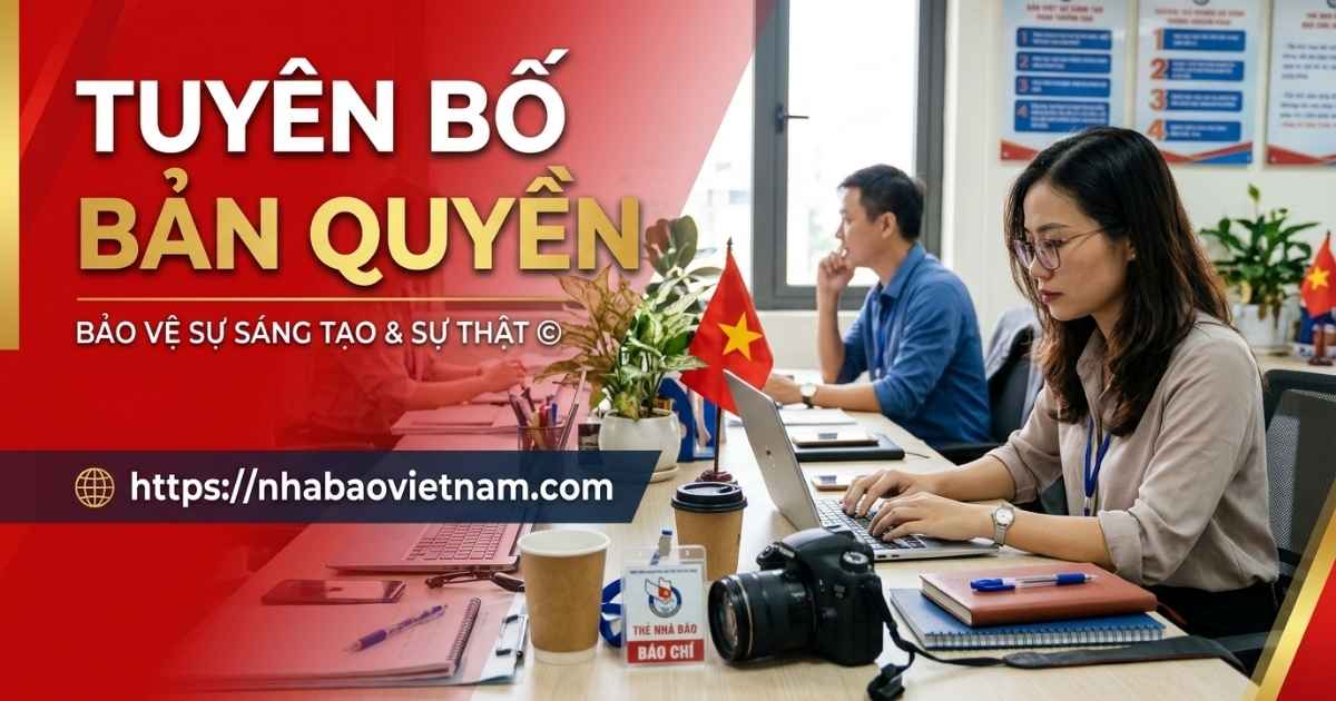Tuyên Bố Bản Quyền Tại Nhabaovietnam.com Và Quy Định