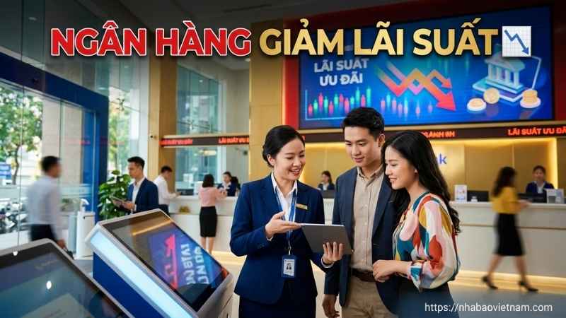 Một số câu hỏi cần thiết về ngân hàng giảm lãi suất